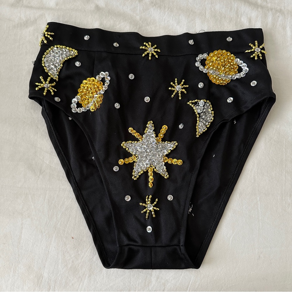 Easy Tiger Galaxy Sequin Hot Pants